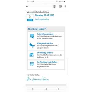 Paketverfolgung online
